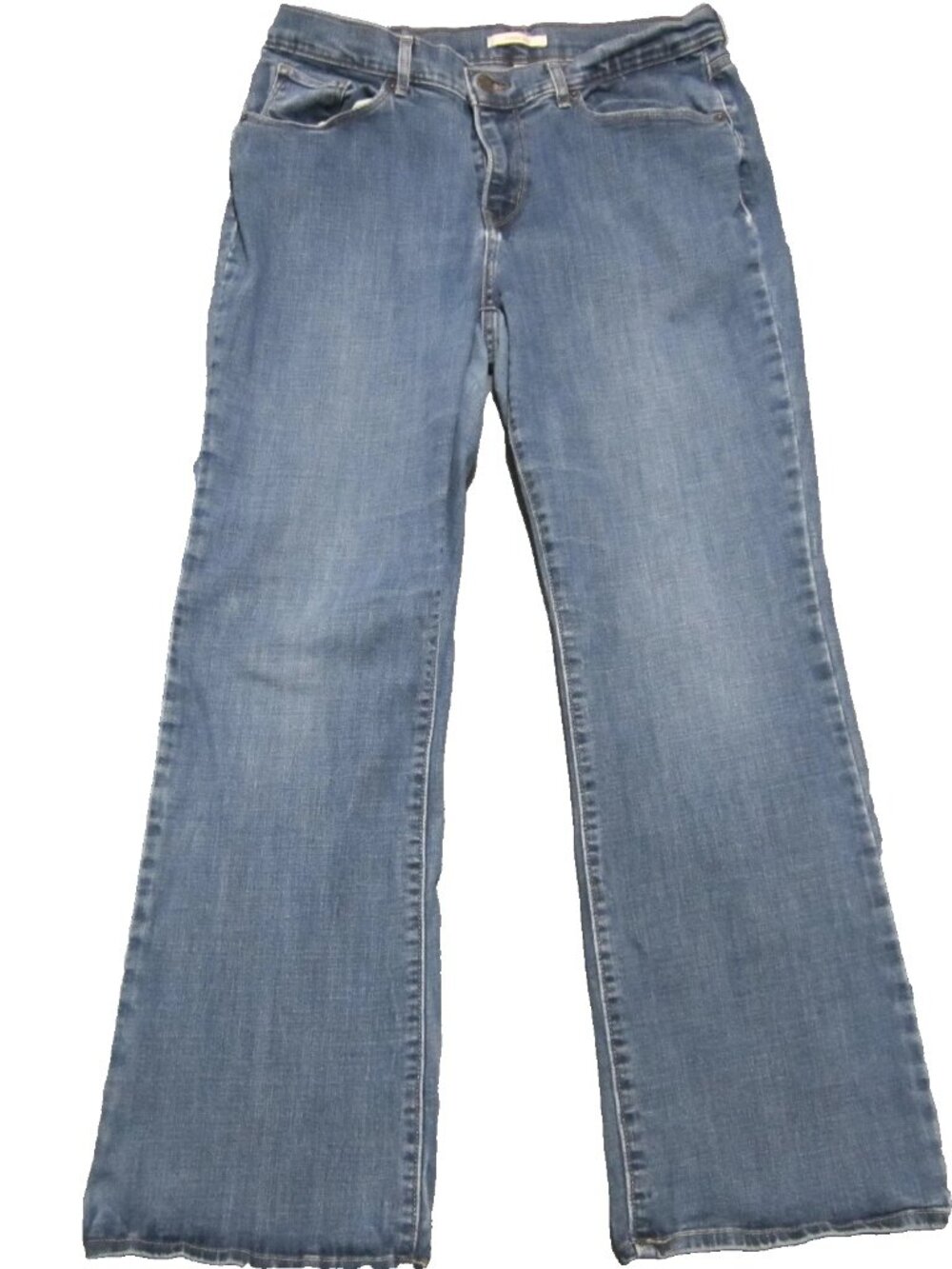 Levis Jeans Women Size 31 ( 31x29) Blue Classic Boot Denim Water Less